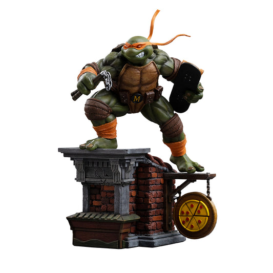 Pre-Order - Statue Michelangelo Unleashed - Teenage Mutant Ninja Turtles - Art Scale 1/10 - Iron Studios