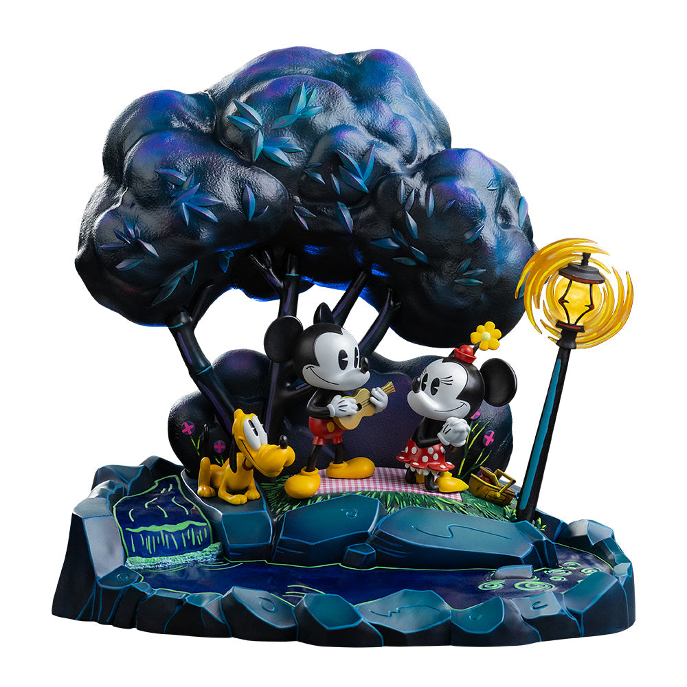 Pre-Order - Statue Mickey, Minnie and Pluto's Day at the Park  - Disney Classics - Deluxe Art Scale 1/10 - Iron Studios