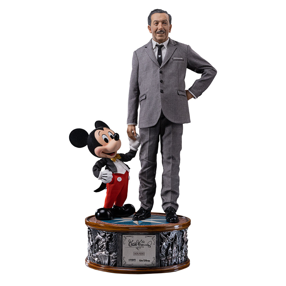 Pre-Order - Statue Walt Disney & Mickey Mouse - Disney Classics - Legacy Replica 1/4 - Iron Studios