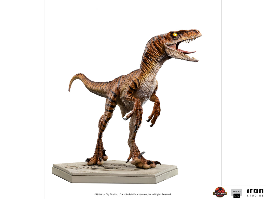 Statue Velociraptor - The Lost World: Jurassic Park - Art Scale 1/10 - Iron Studios