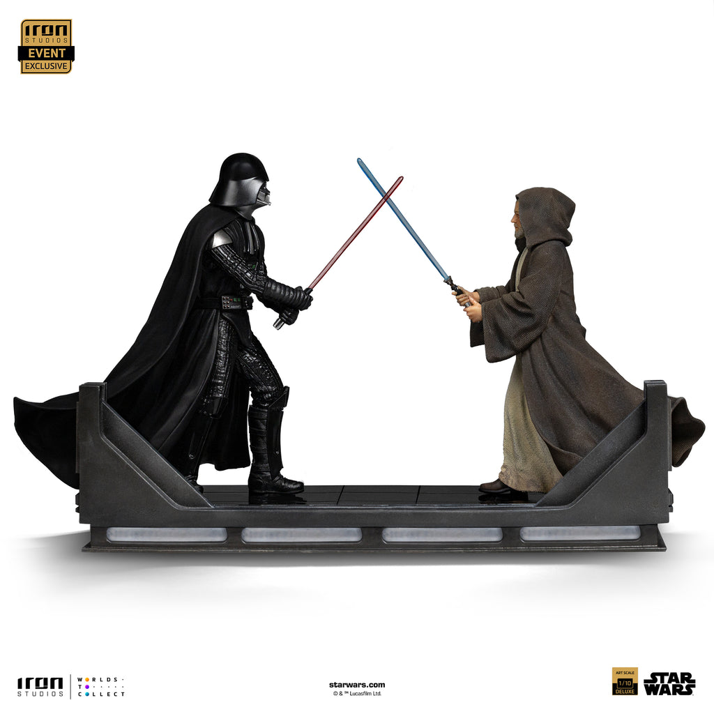 Darth Vader vs Obi-Wan Kenobi (CCXP Event Exclusive 2025) - Star Wars - Art Scale 1/10 - Iron Studios