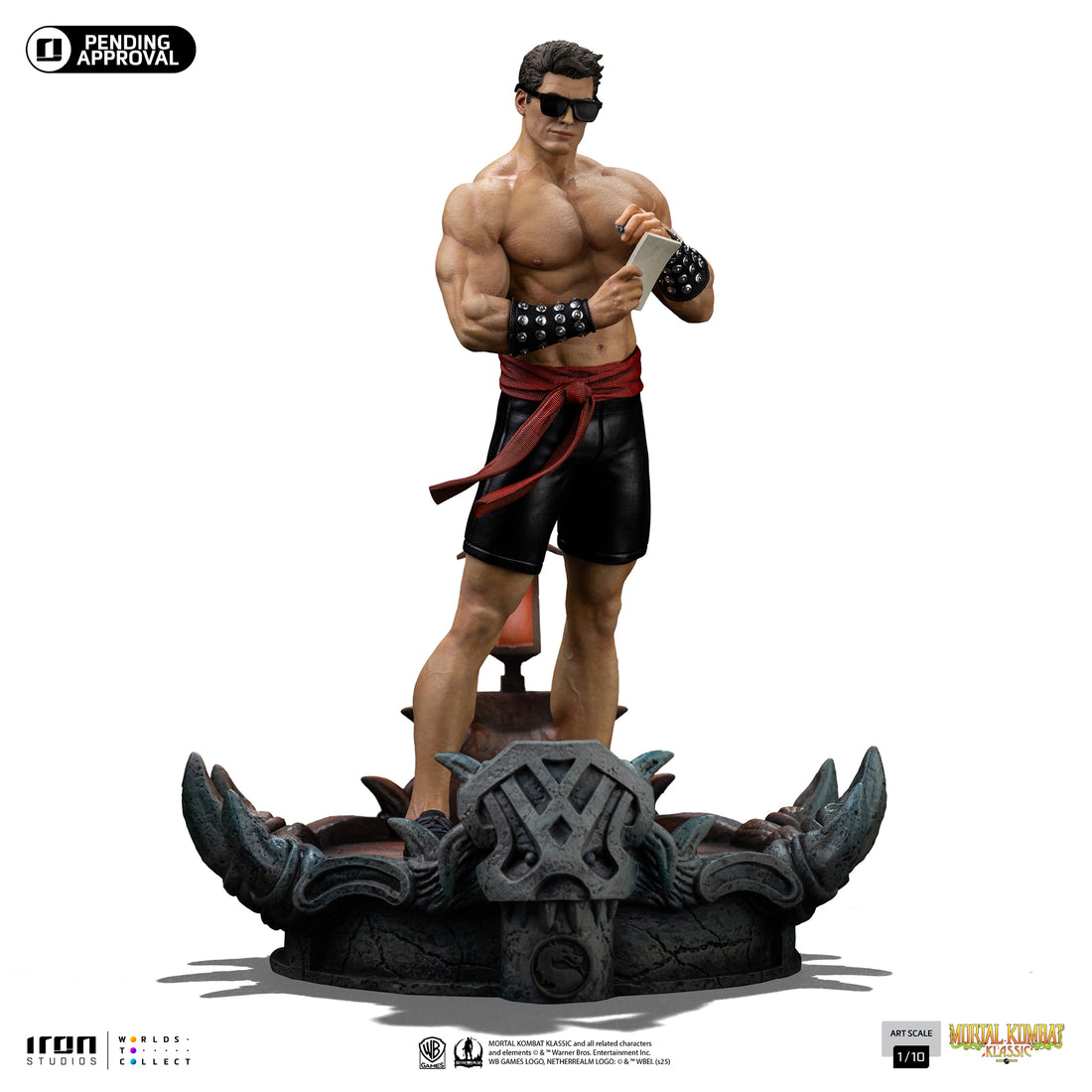 Pre-Order - Statue Johnny Cage - Mortal Kombat - Art Scale 1/10 - Iron Studios