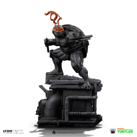 Pre-Order - Michelangelo (Black and White Variant) - Teenage Mutant Ninja Turtles - BDS Art Scale 1/10 - Iron Studios