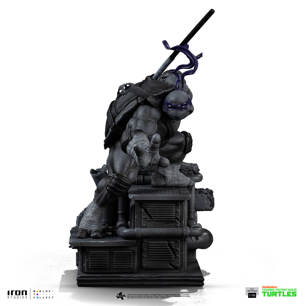 Pre-Order - Donatello (Black and White Variant) - Teenage Mutant Ninja Turtles - BDS Art Scale 1/10 - Iron Studios