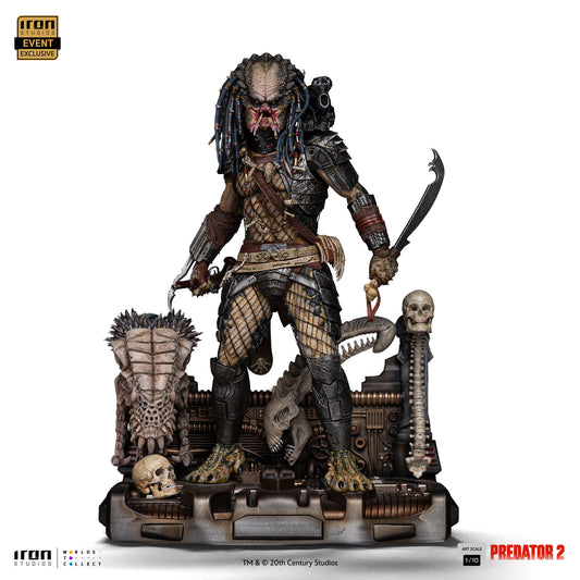 Statue Elder Predator (CCXP Event Exclusive 2025) - Predator 2 - Art Scale 1/10 - Iron Studios