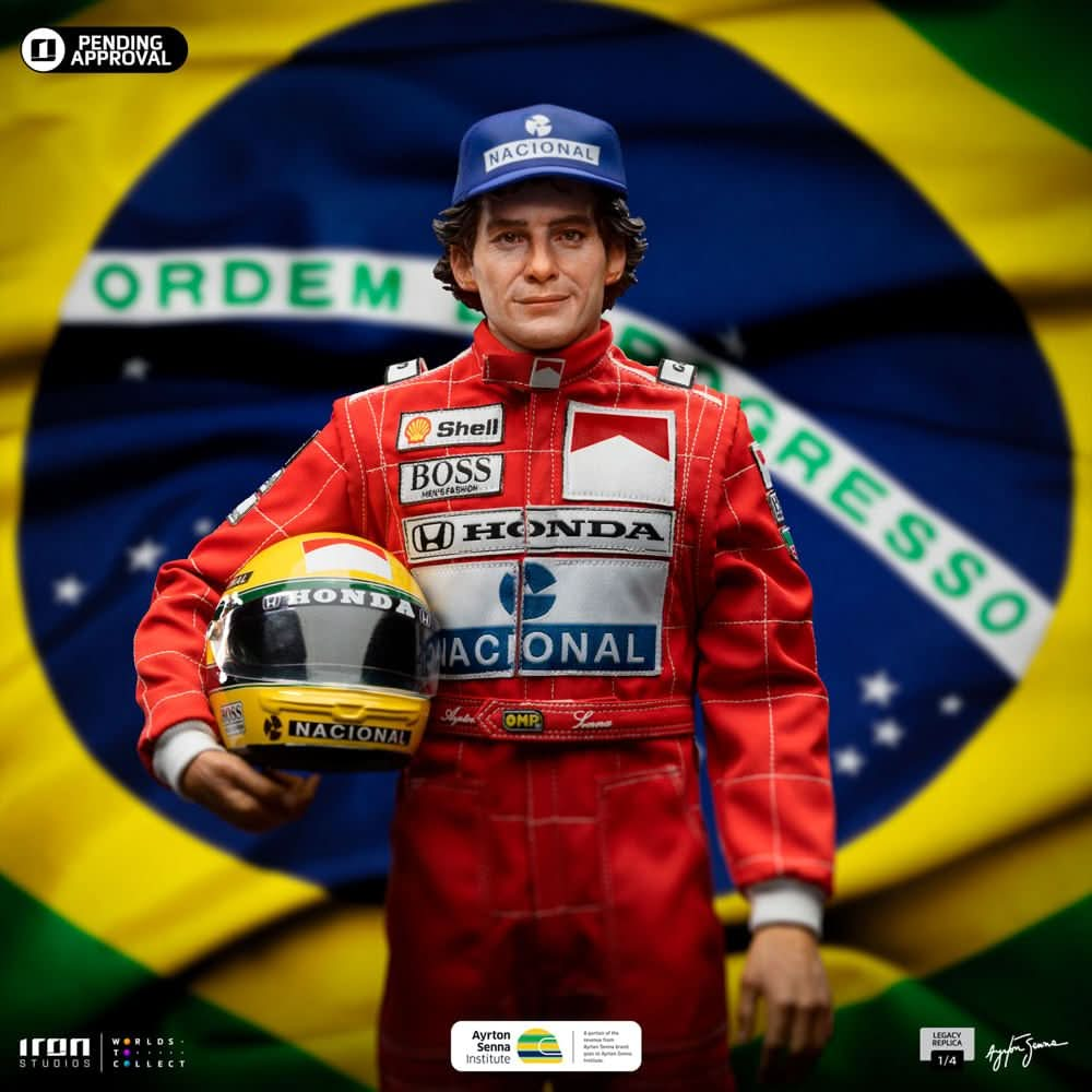 Ayrton Senna - Legacy Replica 1/4 - Iron Studios