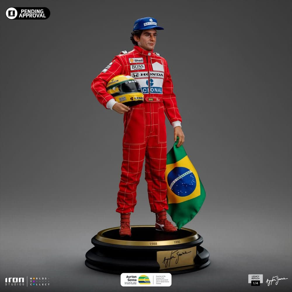 Ayrton Senna - Legacy Replica 1/4 - Iron Studios