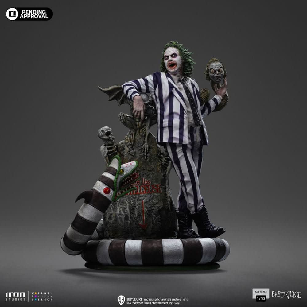 Statue Beetlejuice - Beetlejuice Beetlejuice - Art Scale 1/10 - Iron Studios