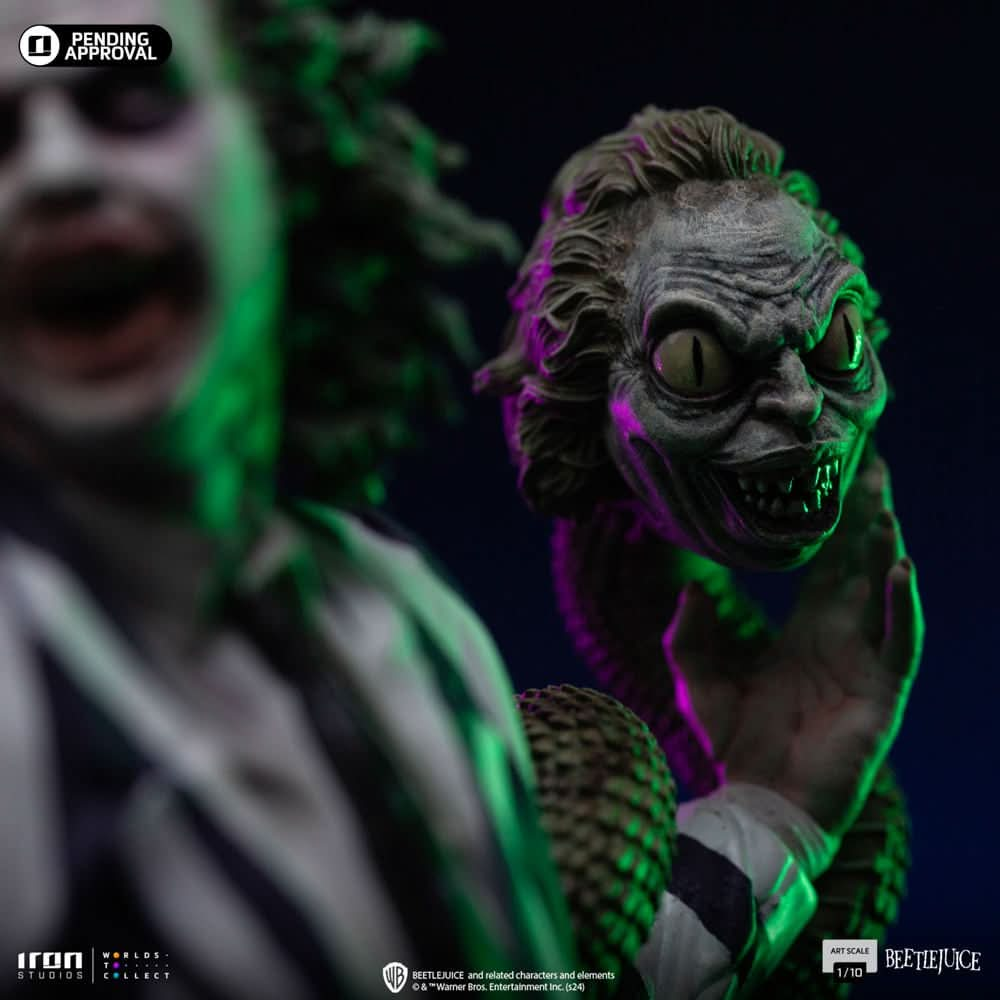 Digital Pre - Order - Statue Beetlejuice - Beetlejuice Beetlejuice - Art Scale 1/10 - Iron Studios