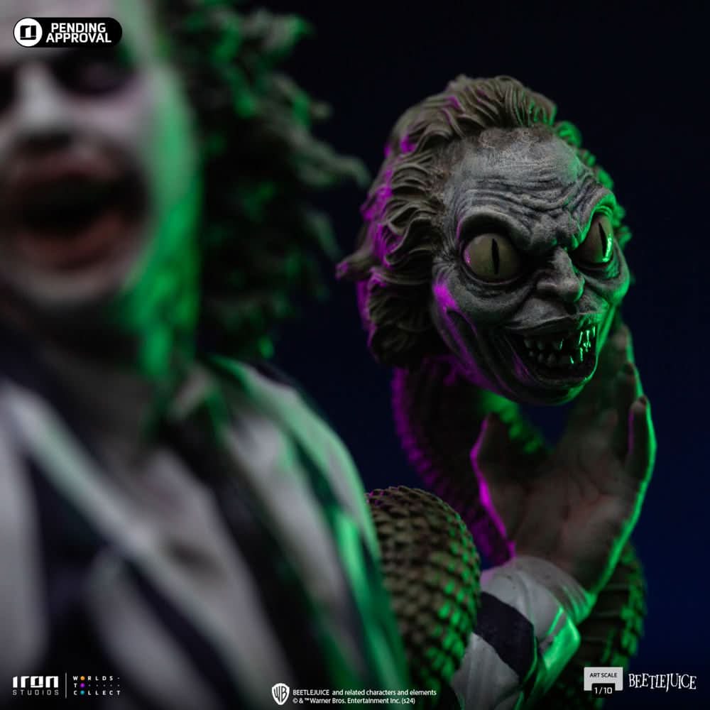 Statue Beetlejuice - Beetlejuice Beetlejuice - Art Scale 1/10 - Iron Studios
