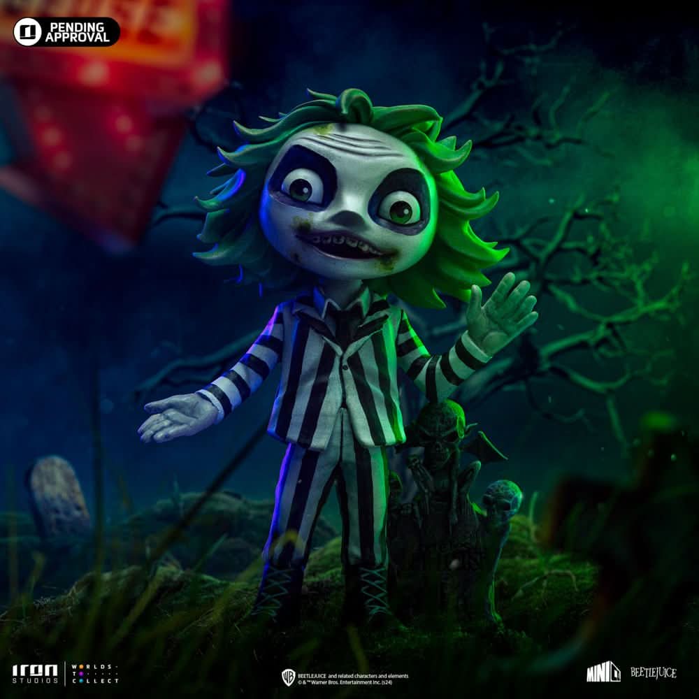 Statue Beetlejuice - Beetlejuice Beetlejuice  - Minico - Iron Studios