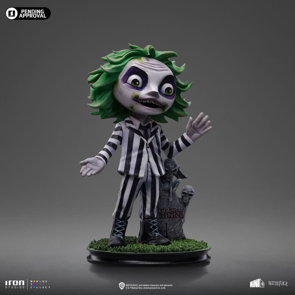 Digital Pre - Order - Statue Beetlejuice - Beetlejuice Beetlejuice - MiniCo - Iron Studios