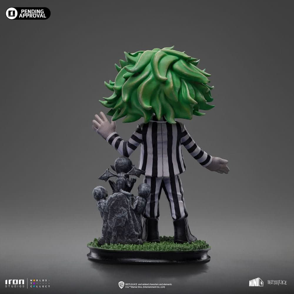 Digital Pre - Order - Statue Beetlejuice - Beetlejuice Beetlejuice - MiniCo - Iron Studios