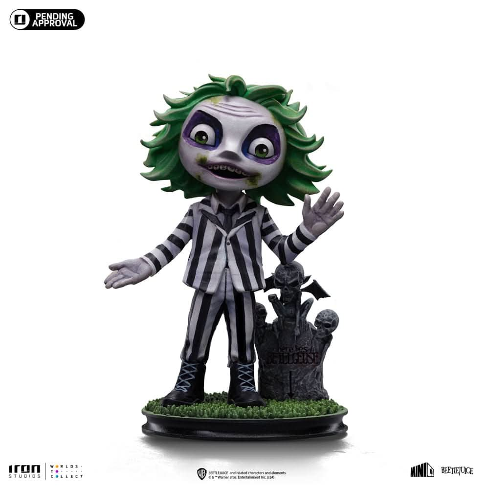 Digital Pre - Order - Statue Beetlejuice - Beetlejuice Beetlejuice - MiniCo - Iron Studios