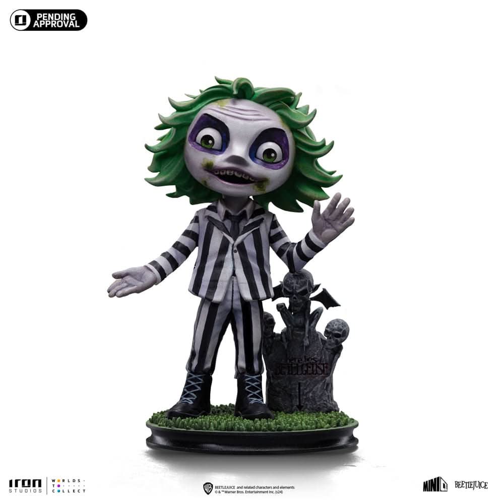 Statue Beetlejuice - Beetlejuice Beetlejuice  - Minico - Iron Studios