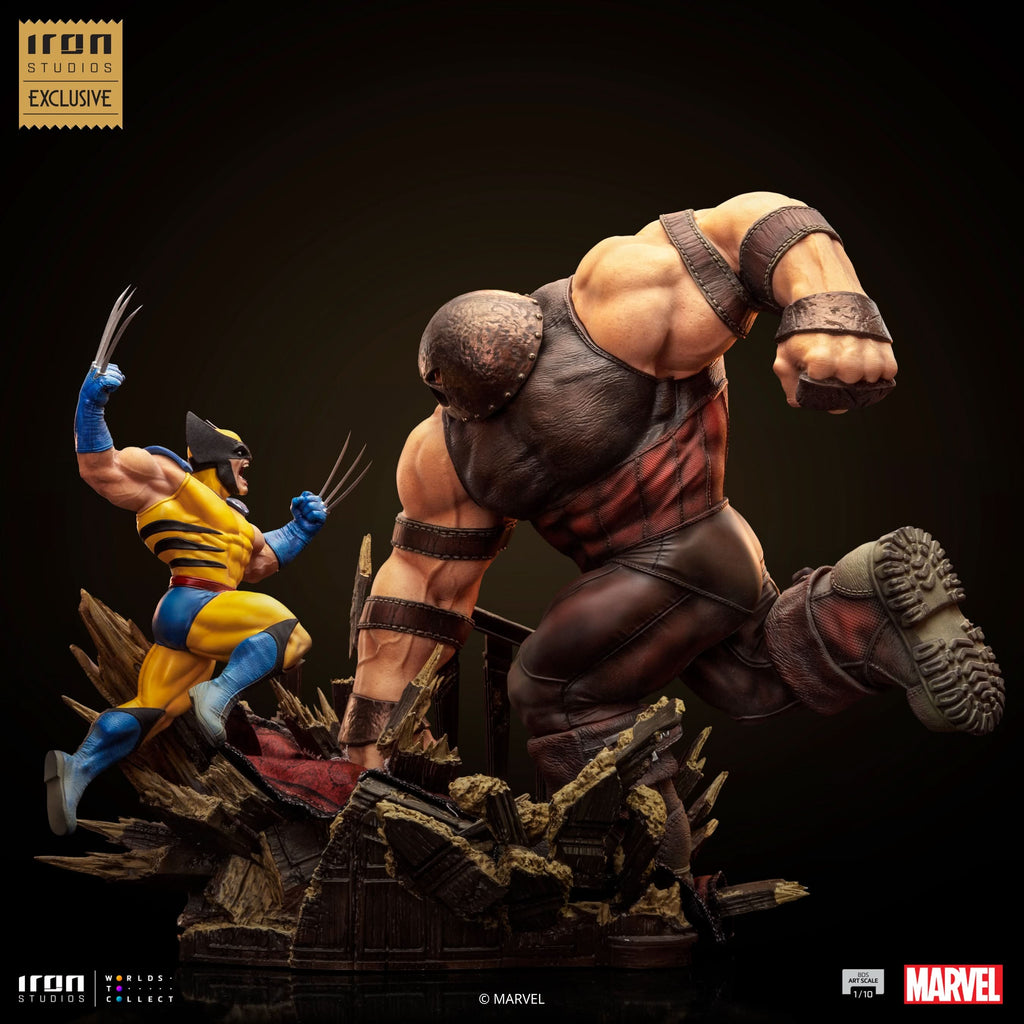 Statue Wolverine vs Juggernaut - X-Men - Art Scale 1/10 - Iron Studios