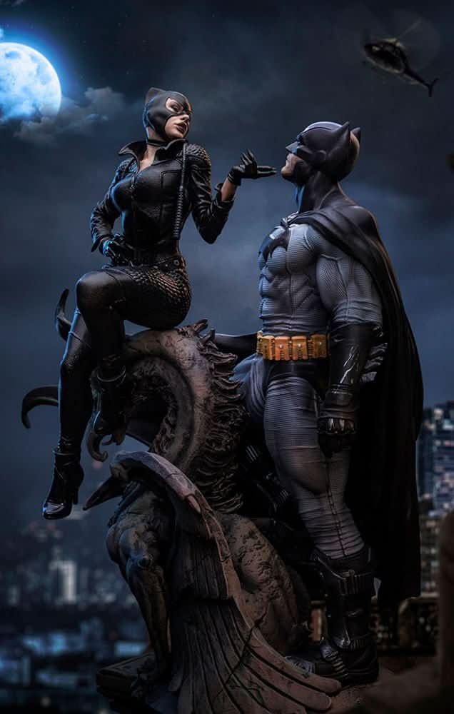 Statue Batman and Catwoman - DC Comics Series #9 - Diorama 1/6 - Iron Studios