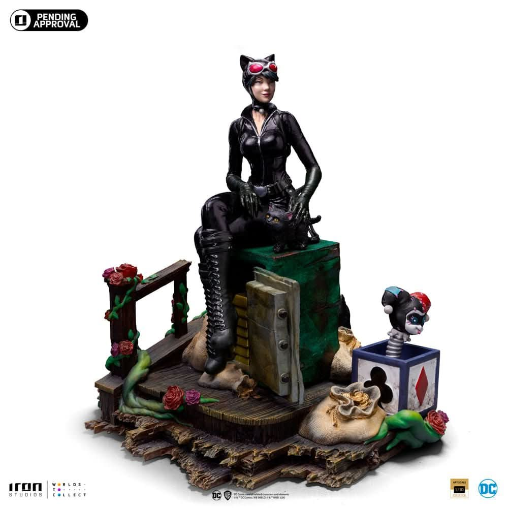 Digital Pre - Order - Statue Catwoman Deluxe - Gotham City Sirens - DC Comics - Art Scale 1/10 - Iron Studios