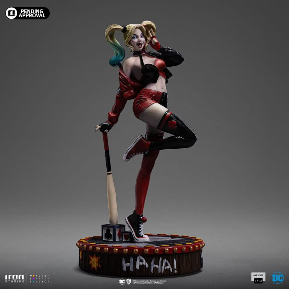 Digital Pre - Order - Statue Harley Quinn - Gotham City Sirens DC Comics - Art Scale 1/10 - Iron Studios