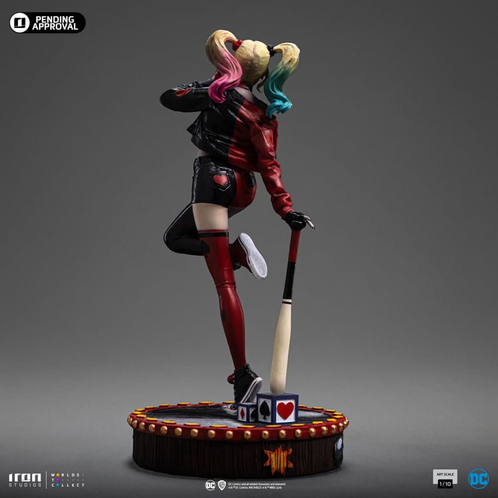 Digital Pre - Order - Statue Harley Quinn - Gotham City Sirens DC Comics - Art Scale 1/10 - Iron Studios