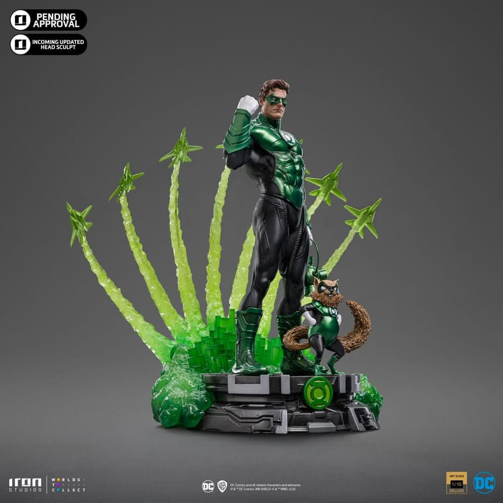 Digital Pre - Order - Statue Green Lantern Unleashed Deluxe - DC Comics - Art Scale 1/10 - Iron Studios