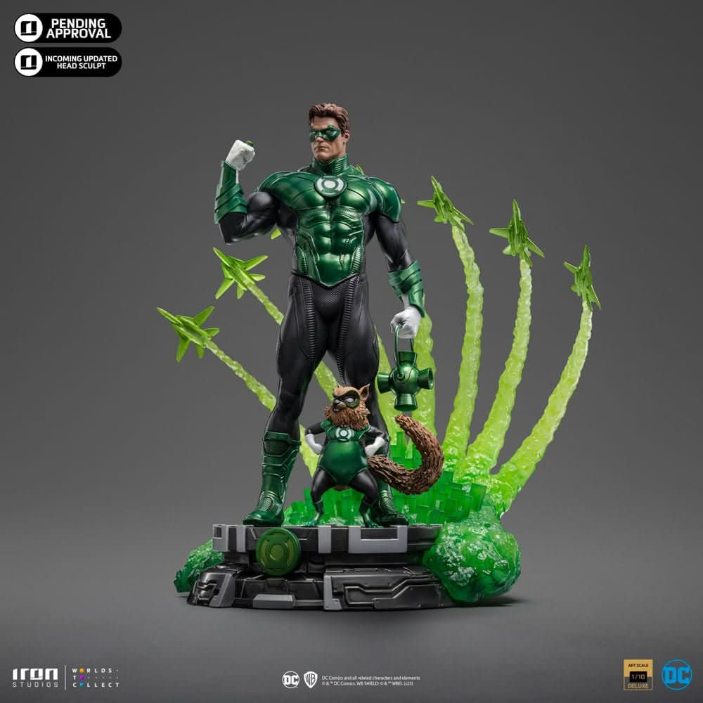 Digital Pre - Order - Statue Green Lantern Unleashed Deluxe - DC Comics - Art Scale 1/10 - Iron Studios