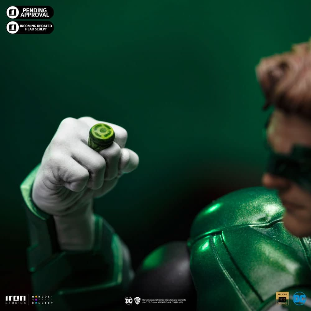 Digital Pre - Order - Statue Green Lantern Unleashed Deluxe - DC Comics - Art Scale 1/10 - Iron Studios