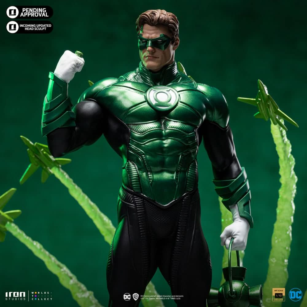 Digital Pre - Order - Statue Green Lantern Unleashed Deluxe - DC Comics - Art Scale 1/10 - Iron Studios