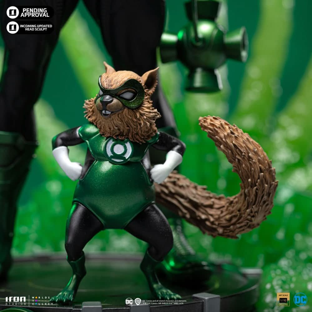 Digital Pre - Order - Statue Green Lantern Unleashed Deluxe - DC Comics - Art Scale 1/10 - Iron Studios