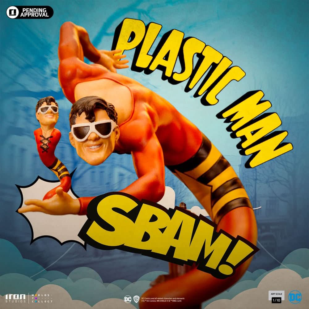 Plastic Man - DC Comics Series #9 - Art Scale 1/10 - Iron Studios