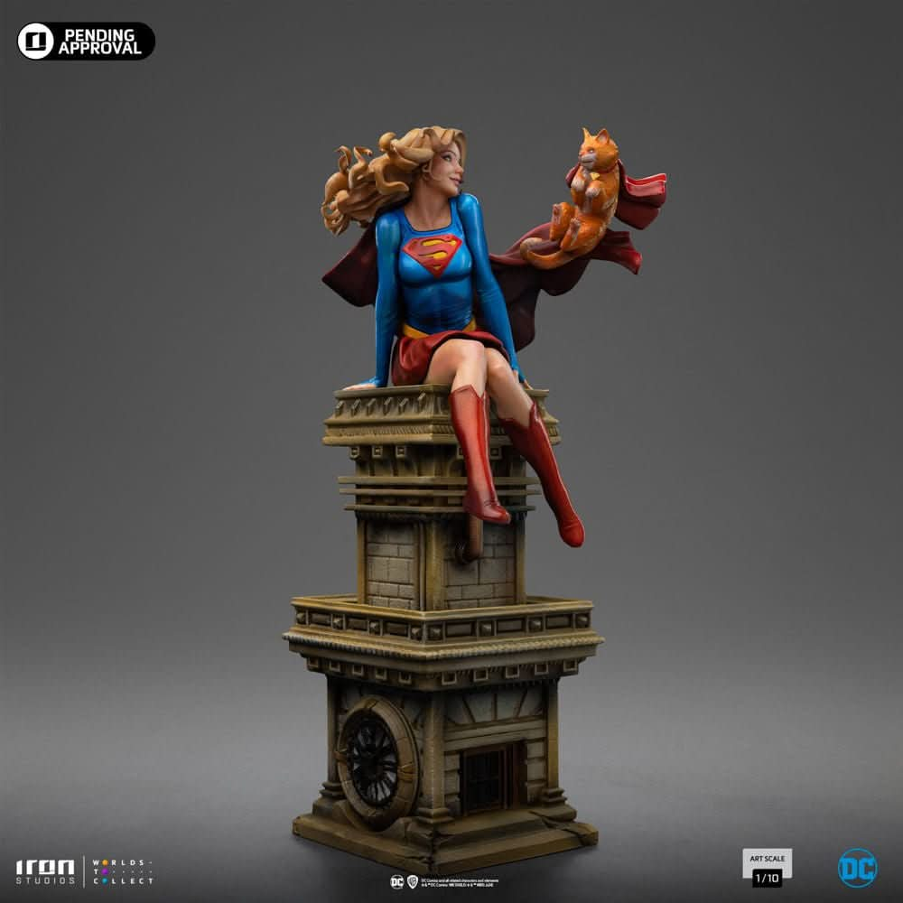 Digital Pre - Order - Statue Supergirl Serie 8 - DC Comics - Art Scale 1/10 - Iron Studios