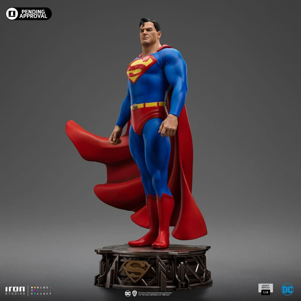 Digital Pre - Order - Statue Superman DC Trinity - DC Comics - Legacy Replica 1/4 - Iron Studios