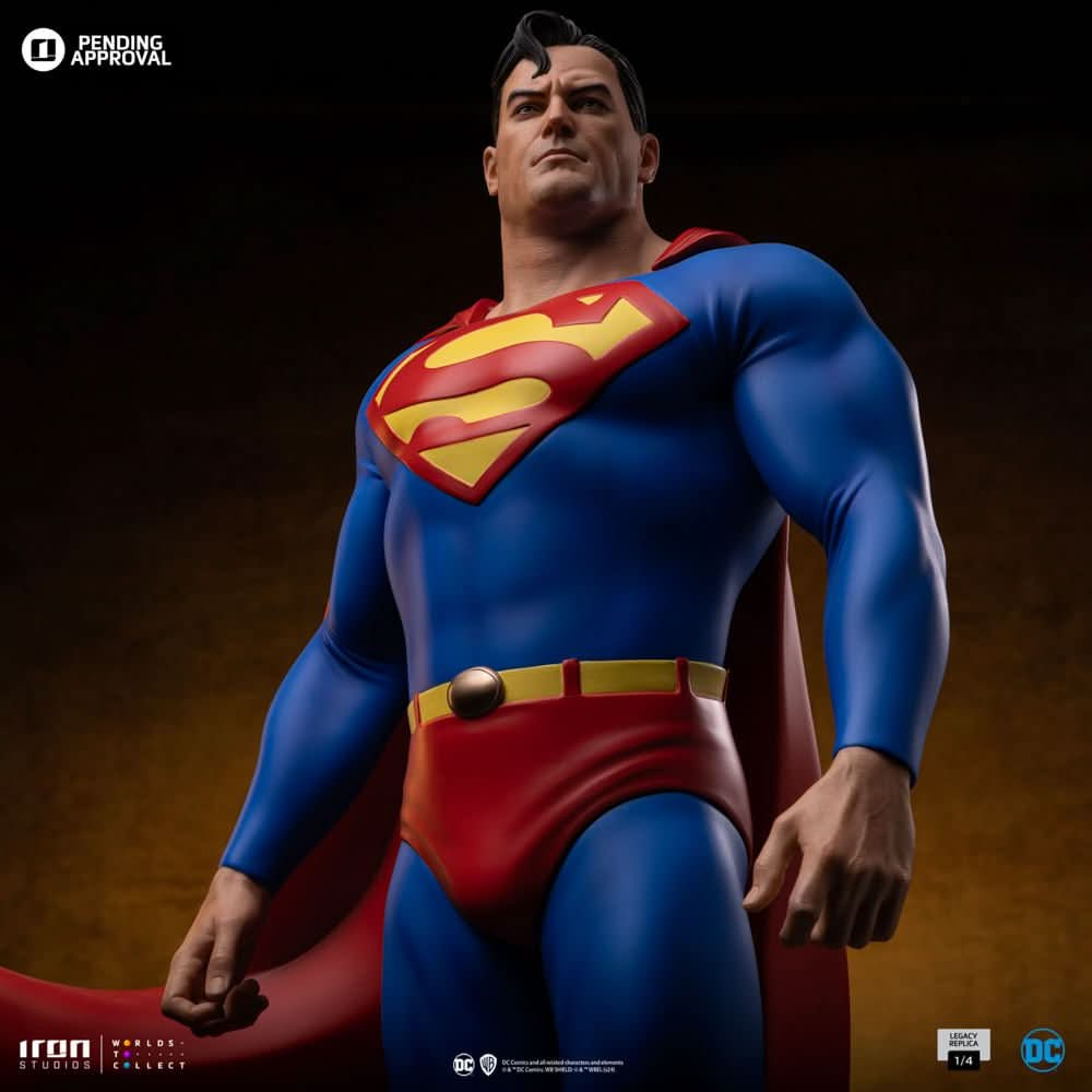 Digital Pre - Order - Statue Superman DC Trinity - DC Comics - Legacy Replica 1/4 - Iron Studios