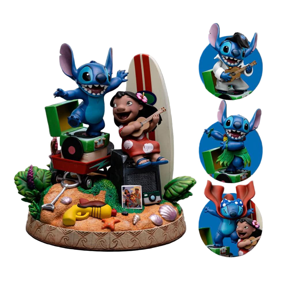 Digital Pre - Order - Statue Lilo & Stitch Deluxe - Disney Classics - Art Scale 1/10 - Iron Studios