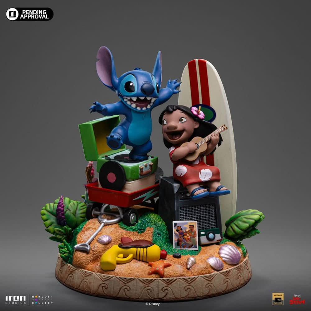 Digital Pre - Order - Statue Lilo & Stitch Deluxe - Disney Classics - Art Scale 1/10 - Iron Studios