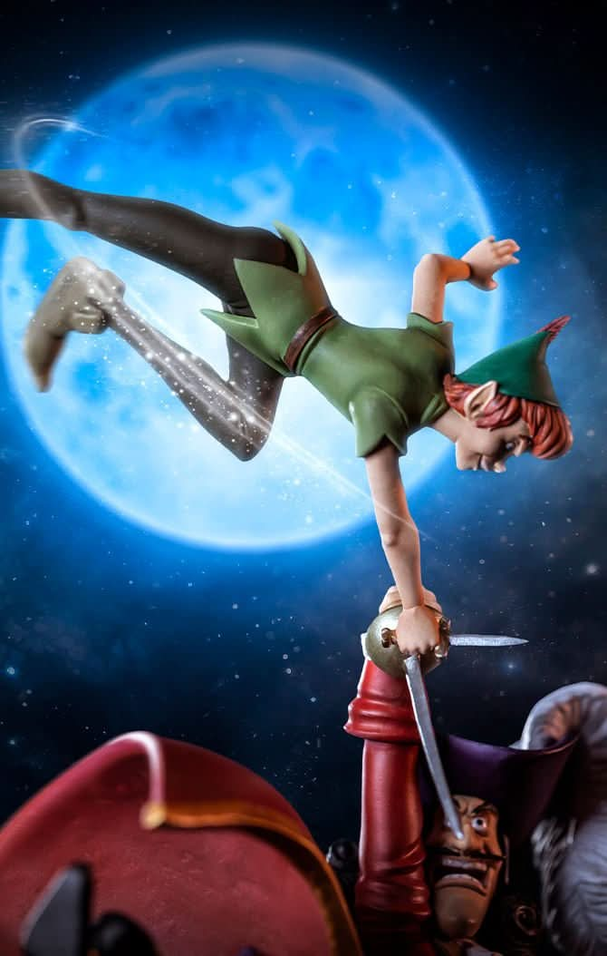 Peter Pan vs Hook - Disney 100th - Peter Pan - Art Scale 1/10 - Iron Studios