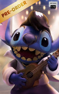 Digital Pre - Order - Statue Stitch King of Rock - Disney Classics - Art Scale 1/10 - Iron Studios