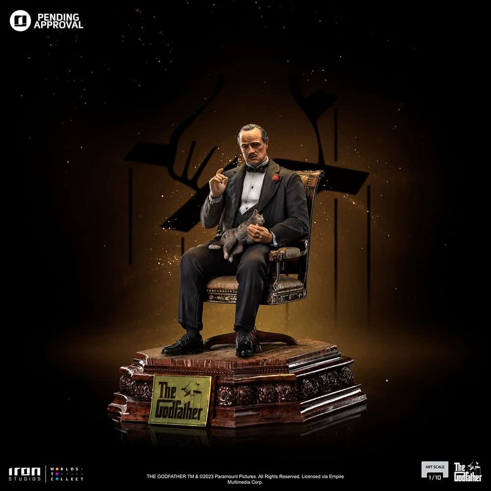 Digital Pre - Order - Statue Don Vito Corleone - Godfather - Art Scale 1/10 - Iron Studios