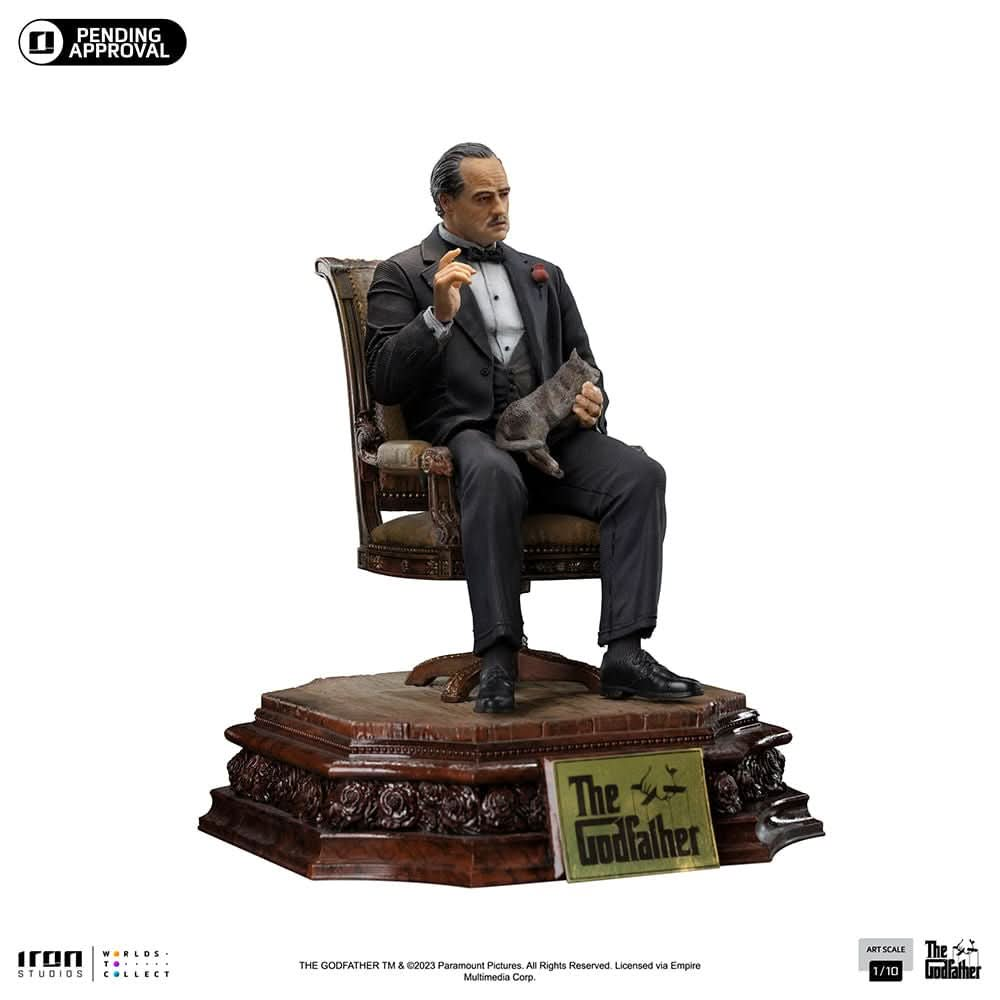 Digital Pre - Order - Statue Don Vito Corleone - Godfather - Art Scale 1/10 - Iron Studios