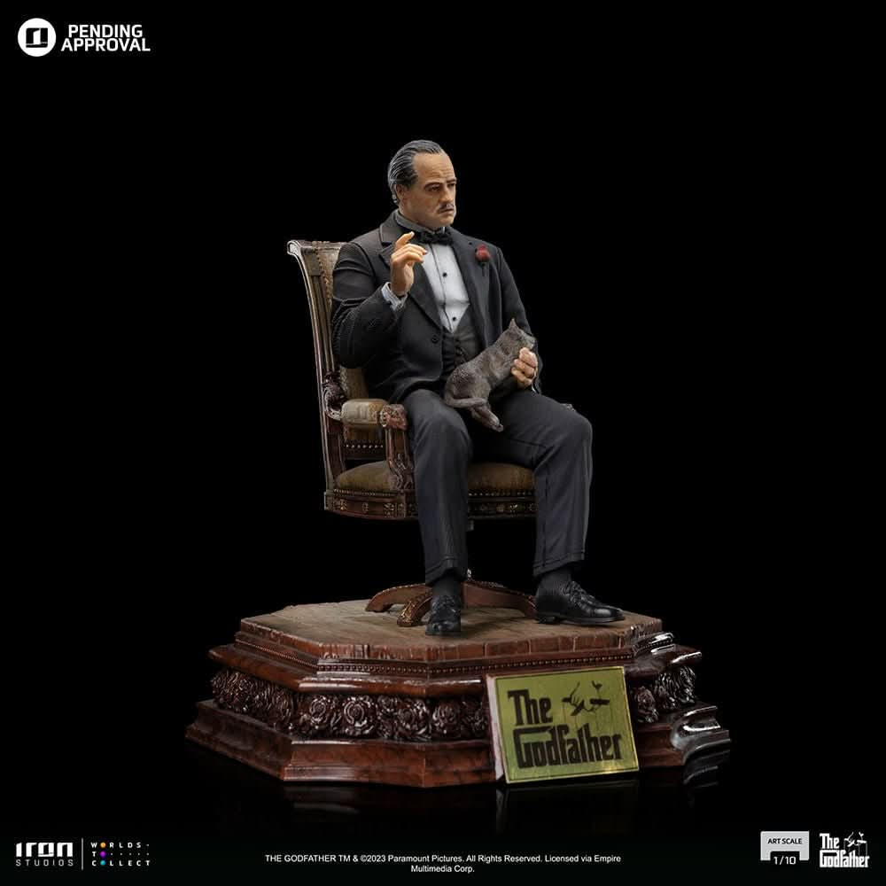 Digital Pre - Order - Statue Don Vito Corleone - Godfather - Art Scale 1/10 - Iron Studios