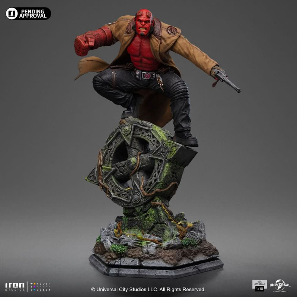 Digital Pre - Order - Statue Hellboy - Hellboy 2 - Art Scale 1/10 - Iron Studios