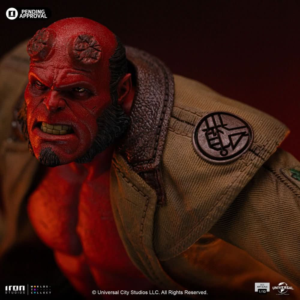 Digital Pre - Order - Statue Hellboy - Hellboy 2 - Art Scale 1/10 - Iron Studios