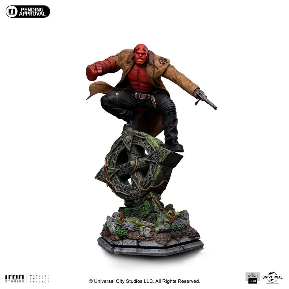 Digital Pre - Order - Statue Hellboy - Hellboy 2 - Art Scale 1/10 - Iron Studios