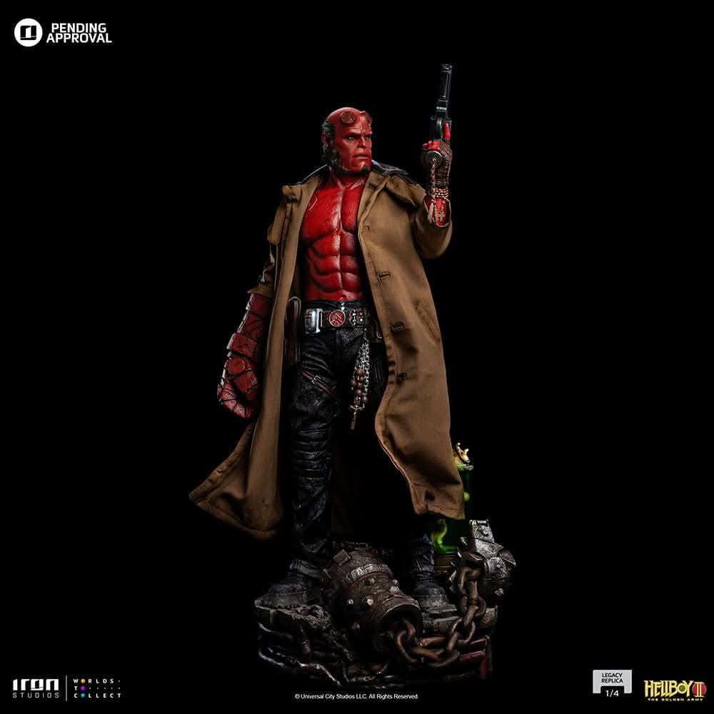 Statue Hellboy - Hellboy The Golden Army - Legacy Replica 1/4 - Iron Studios