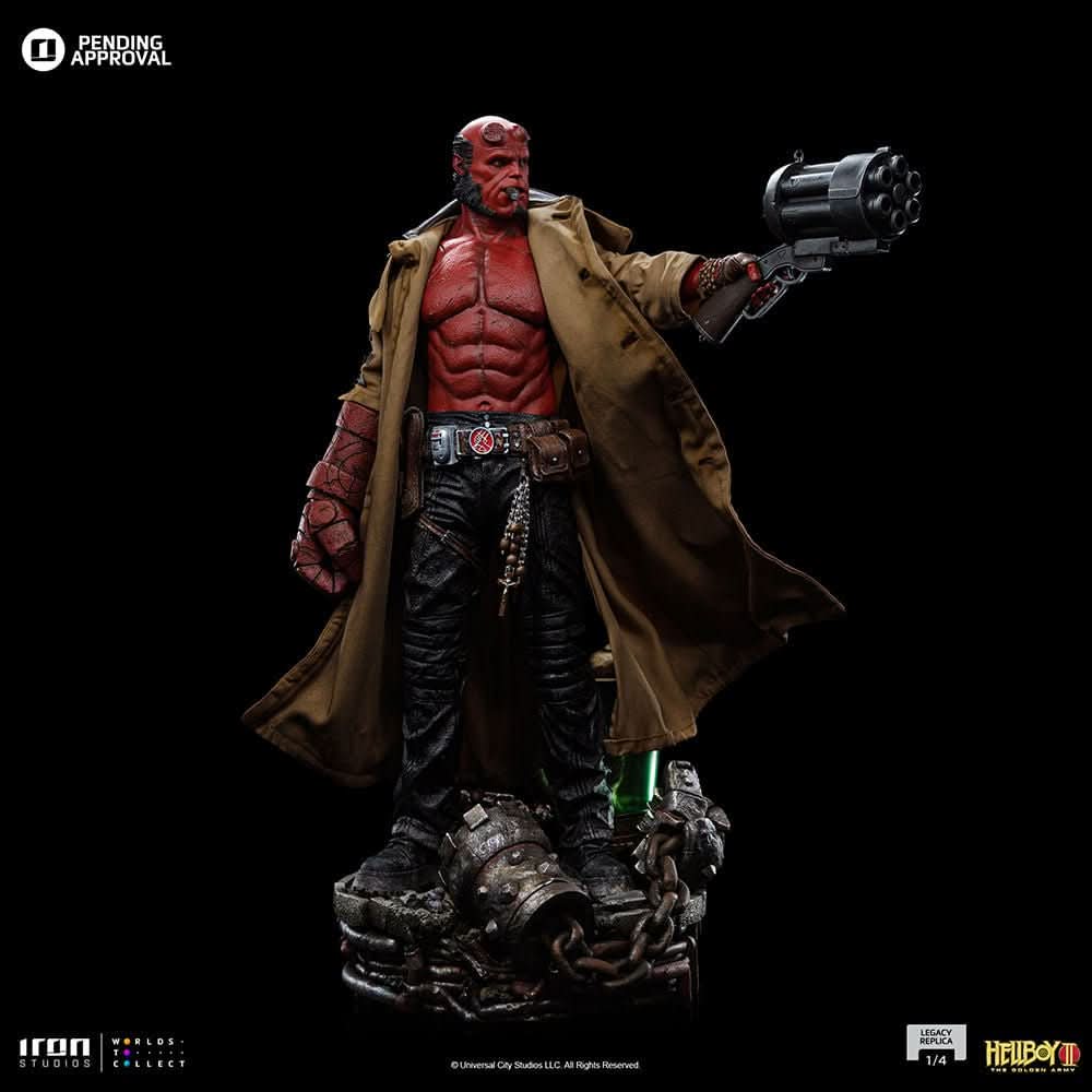 Statue Hellboy - Hellboy 2: The Golden Army - Legacy Replica 1/4 - Iron Studios
