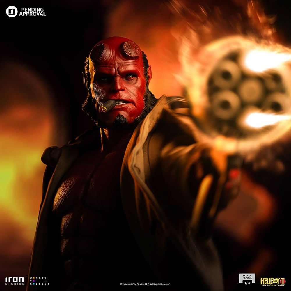 Statue Hellboy - Hellboy 2: The Golden Army - Legacy Replica 1/4 - Iron Studios