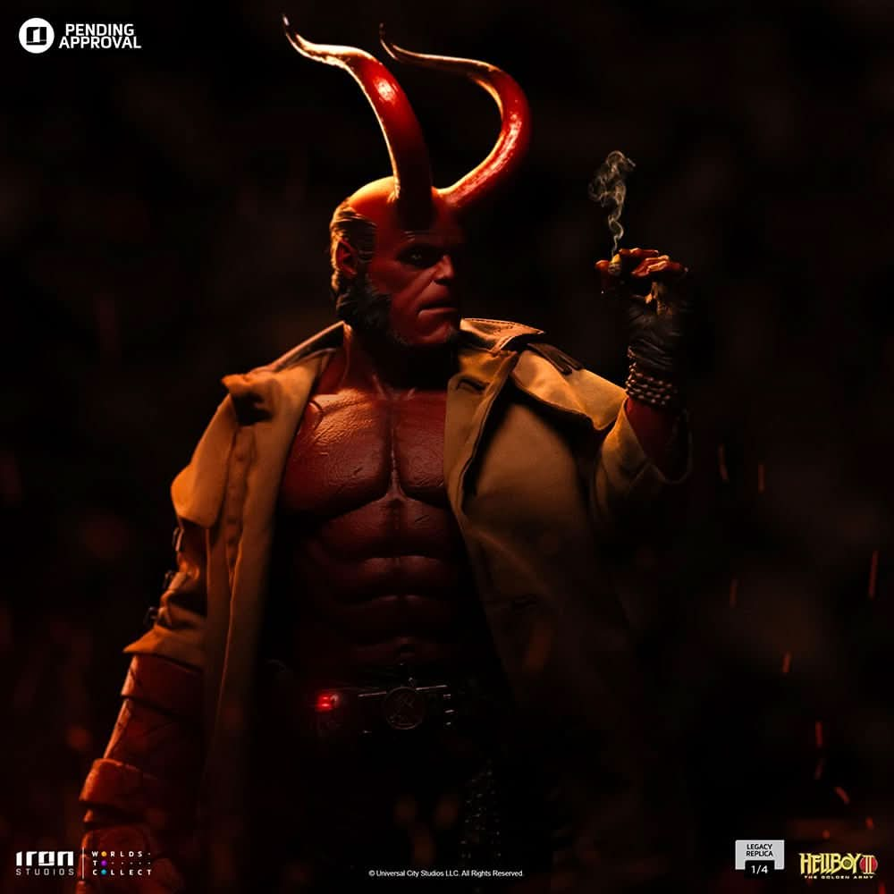 Statue Hellboy - Hellboy The Golden Army - Legacy Replica 1/4 - Iron Studios