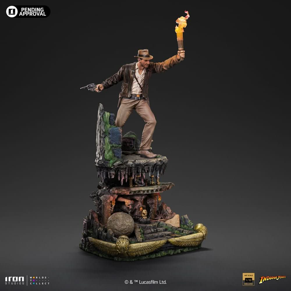 Indiana Jones Deluxe - Indiana Jones - Art Scale 1/10 - Iron Studios