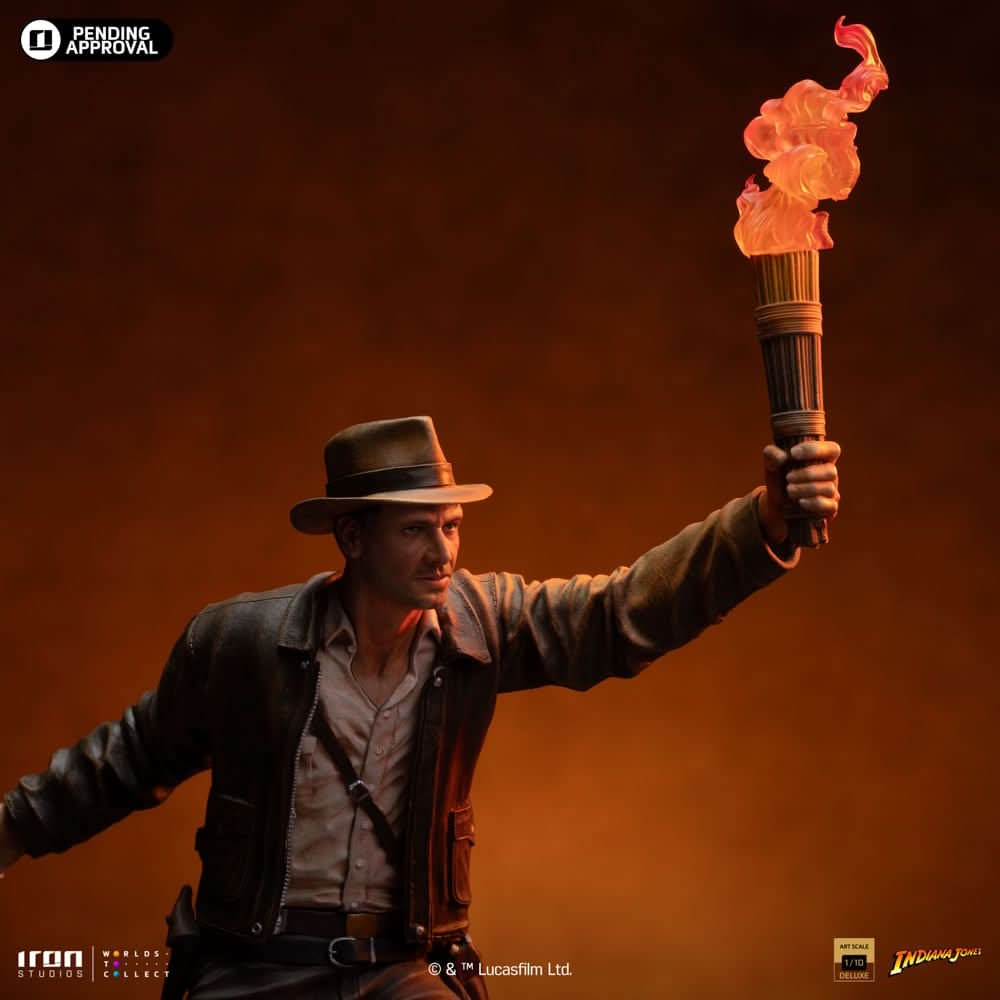 Indiana Jones Deluxe - Indiana Jones - Art Scale 1/10 - Iron Studios