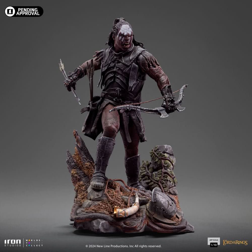 Lurtz Uruk-Hai Leader - The Lord of the Rings - Art Scale 1/10 - Iron Studios